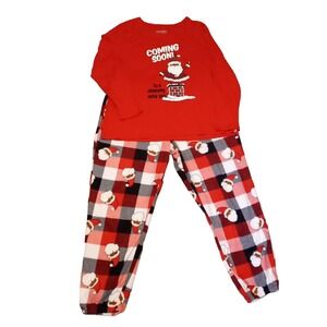 Christmas Jammies for Families Coming Soon to a Chimney Near You Pants Top Sz XL